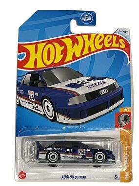 Hot Wheels 2024 Audi 90 Quattro HW Turbo Blue 1:64 Diecast Car NOC